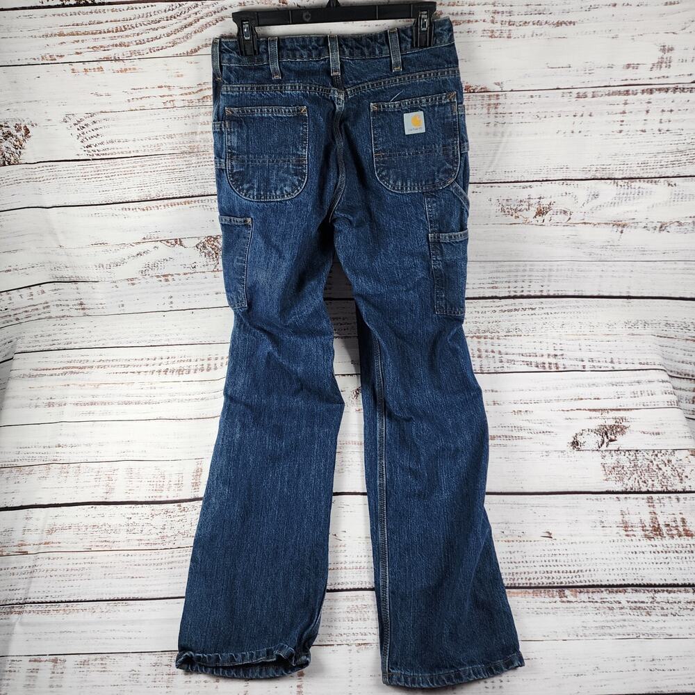 Carhartt Women's Straight Leg Jeans - Blue